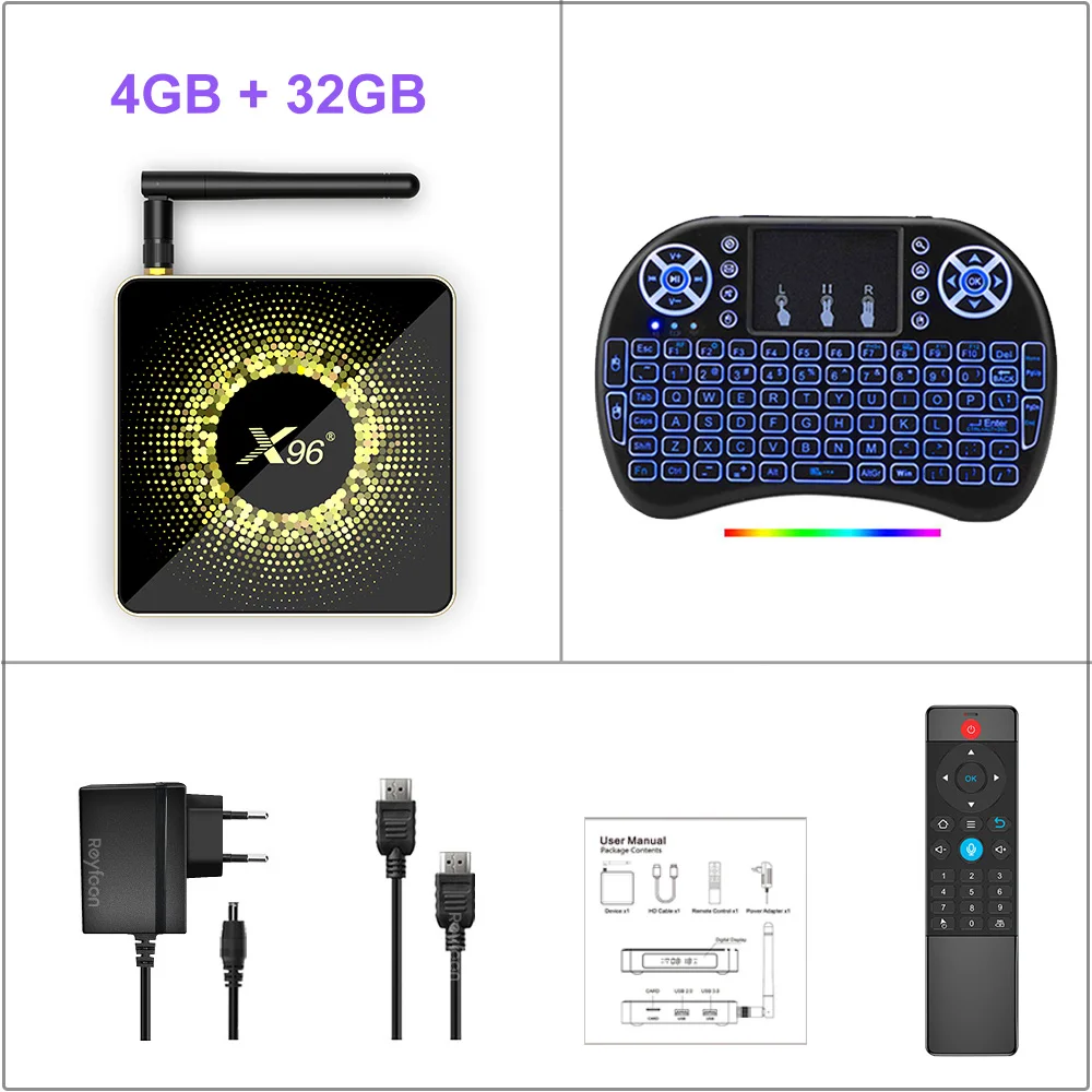 Android 13 X96 X10 Smart TV Box 8K 2.4G 5G WIFI6 8G 64GB Amlogic S928X  Googl-Play 1000M Ehernet BT5.0 Set Top Box