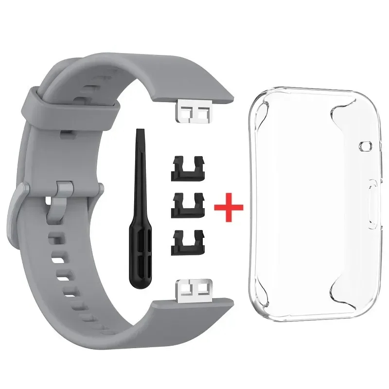 Durable TPU Case with Silicone Band for Watch Fit Accessories
