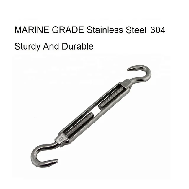 Shade Sail Hardware Kit A Háromszög Téglalaphoz Sun Telepítés 304 Fokozatú Rozsdamentes Kert Szabadban - Image 5