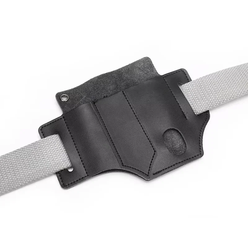 Outdoor Leather EDC Tool Knife Sheath Pockets Multitools Holder Essentials Organizer Belt Pouch Pocket Hunt Portable Flashlight 4