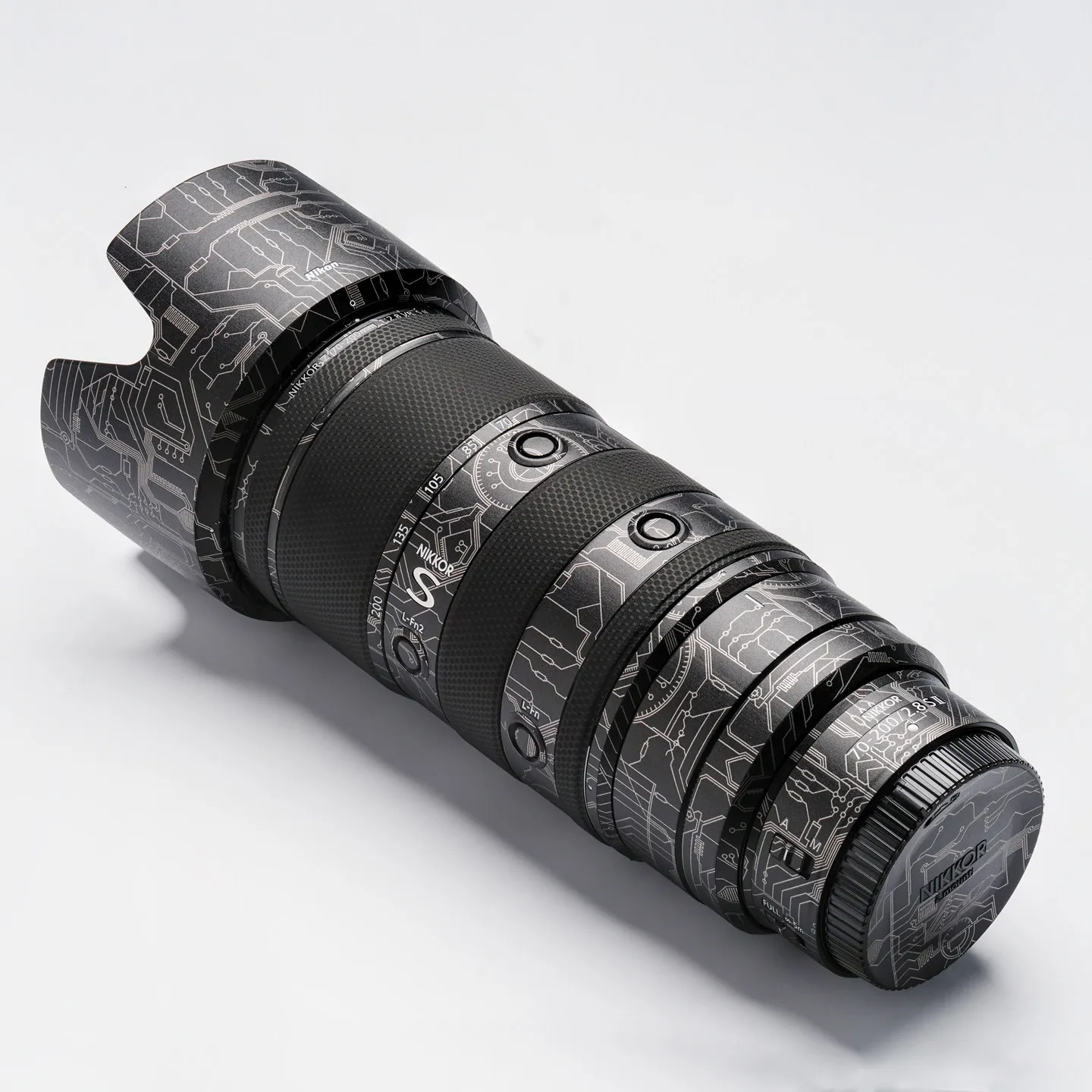 Nikon Z 70-200mm F2.8 II 스킨, Nikon Z 70-200mm F2.8 II 스티커, 긁힘 방지 보호 필름, 전체 커버리지 보호