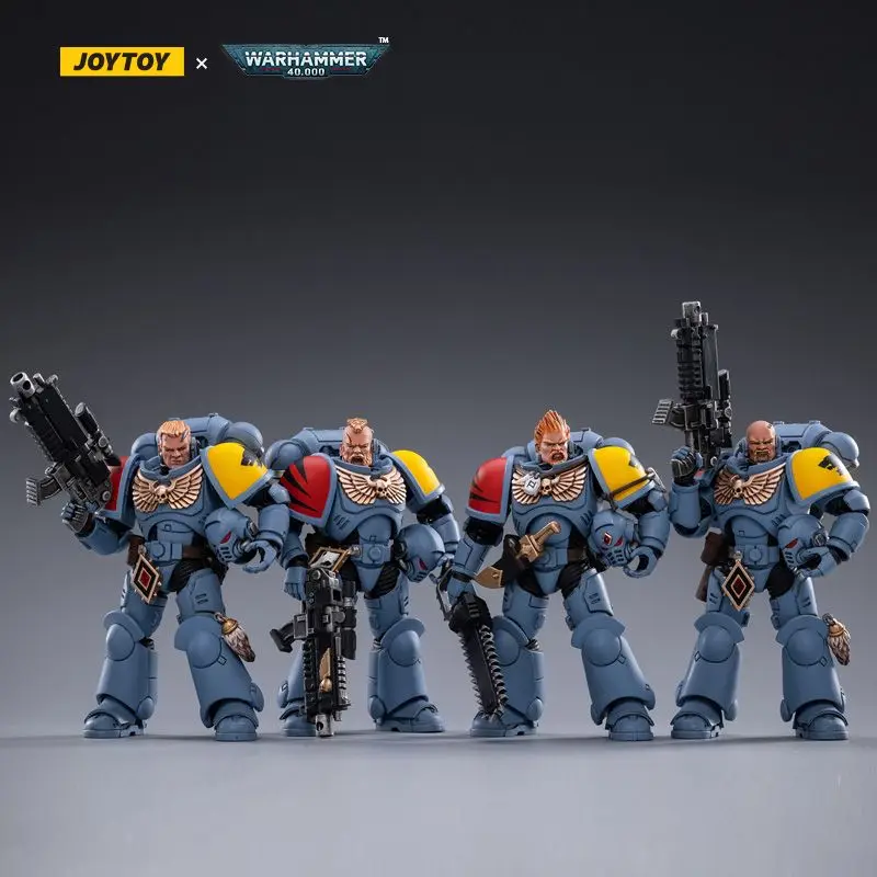 Joytoy Jt 2054 Warhammer 40K 1: 18 Warhammer Space Wolves Battle Pack Hunter Pack