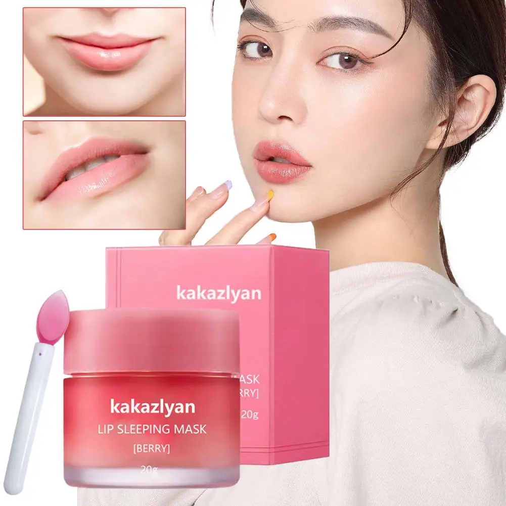 Korea Lips Care Lip Sleep Mask Moisturizing Hydrating Skin Soft Fade Lips Lips Repair Remove Dead Care Smooth Fine Beauty L Z1K2