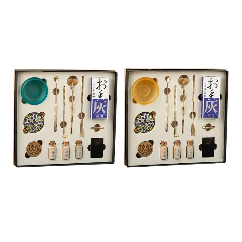 

1Set Incense Road Appliances Set Censer Kit Household Tool Making