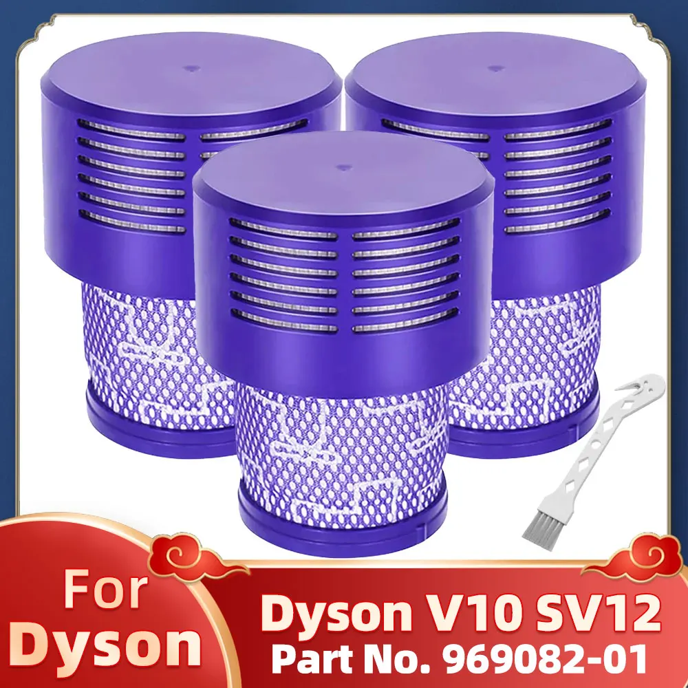 aliexpress.com - Fit For Dyson Cyclone V10 SV12 Absolute Animal Motorhead Cyclone Total Clean Hepa Filter Replacement Spare Parts No. 969082-01