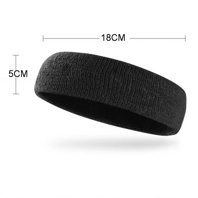 Cotton Men Women Running Headband Sports Head Sweat Bands Badminton Tennis Headband Sweatband Yoga Hair Bands Volleyball Gym 5