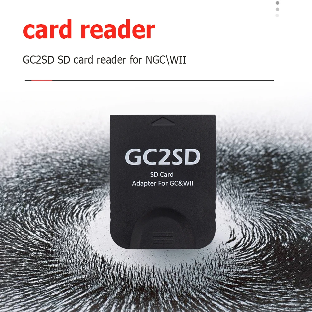 For GC2SD SD Games Memory Card Micro SD Card Adapter for Nintendo GameCube & Wii Console Games Accessories Reader