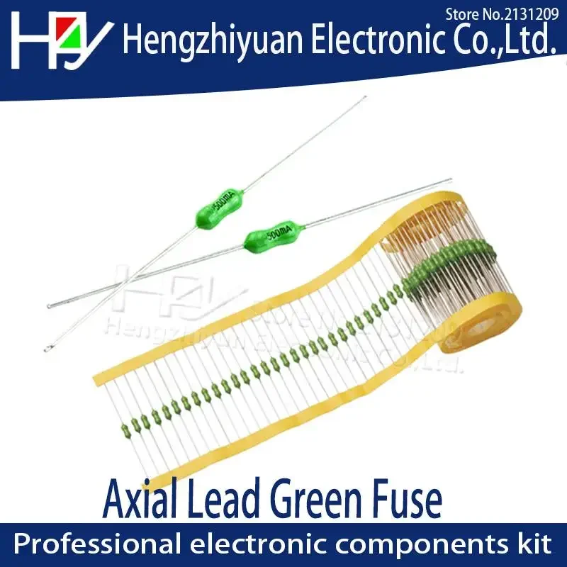 Axial Lead Green Fuse 125/250V 0251 1/8A-15A Fast Blow PICO Resistance Fuse fast acting fuse