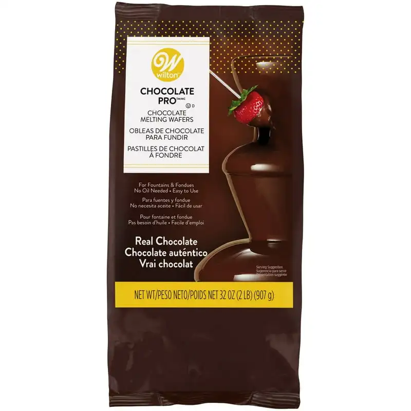 

Pro Fountain Fondue Chocolate - Chocolate for Fountain, 32 oz. (2lbs) Fondant stamps Silicone molds все для выпечки