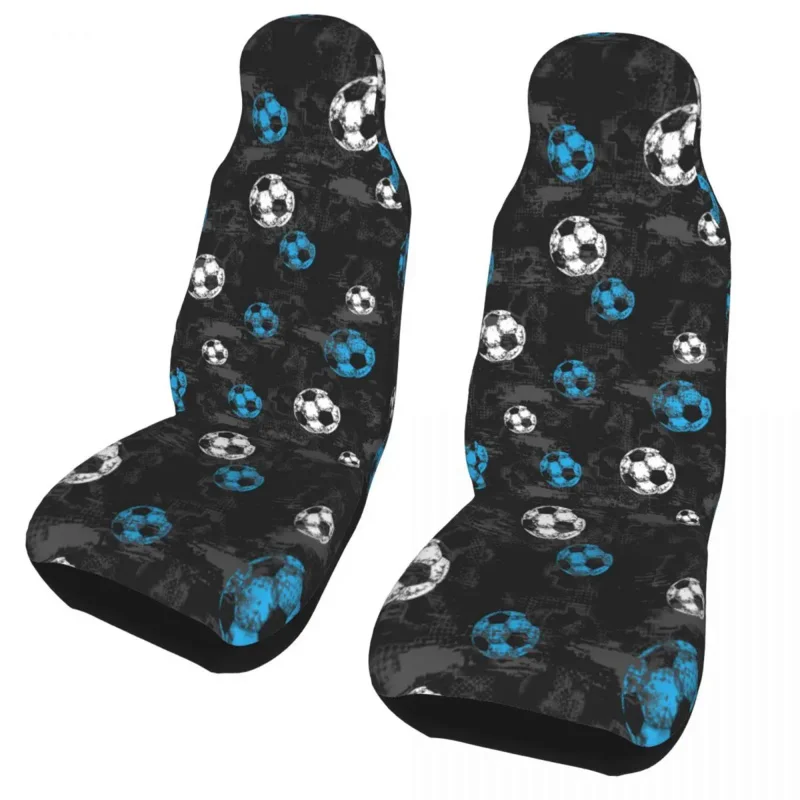 

Football Sports Lover Universal Car Seat Cover for most cars AUTOYOUTH Front Rear Flocking Cloth Cushion Polyester Fishing