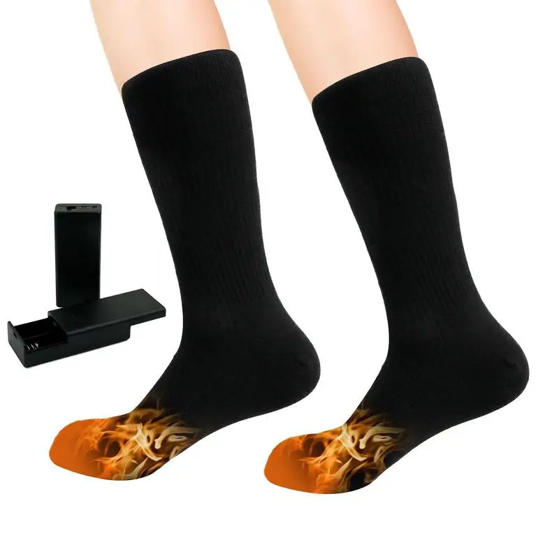 

Heating Socks Heated Electric Socks Rechargeable Larger Heating Area Warm Foot Socks For Camping Hiking Climbing