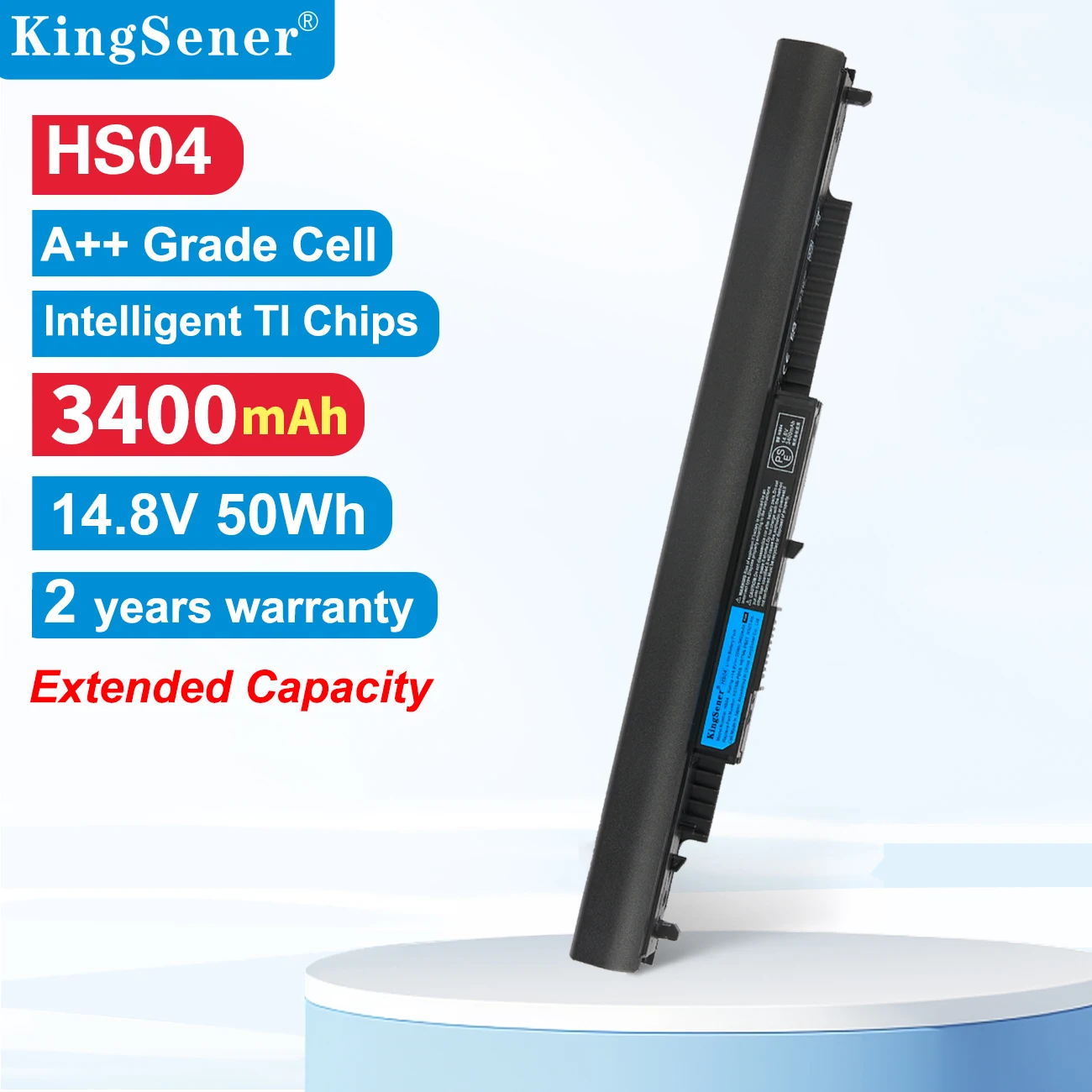Kingsener HS04 3400mah notebook baterie pro HP 240 245 250 255 G4 HSTNN-LB6U HSTNN-LB6V HSTNN-PB6S 807611-831 807957-001 HS03 HS04