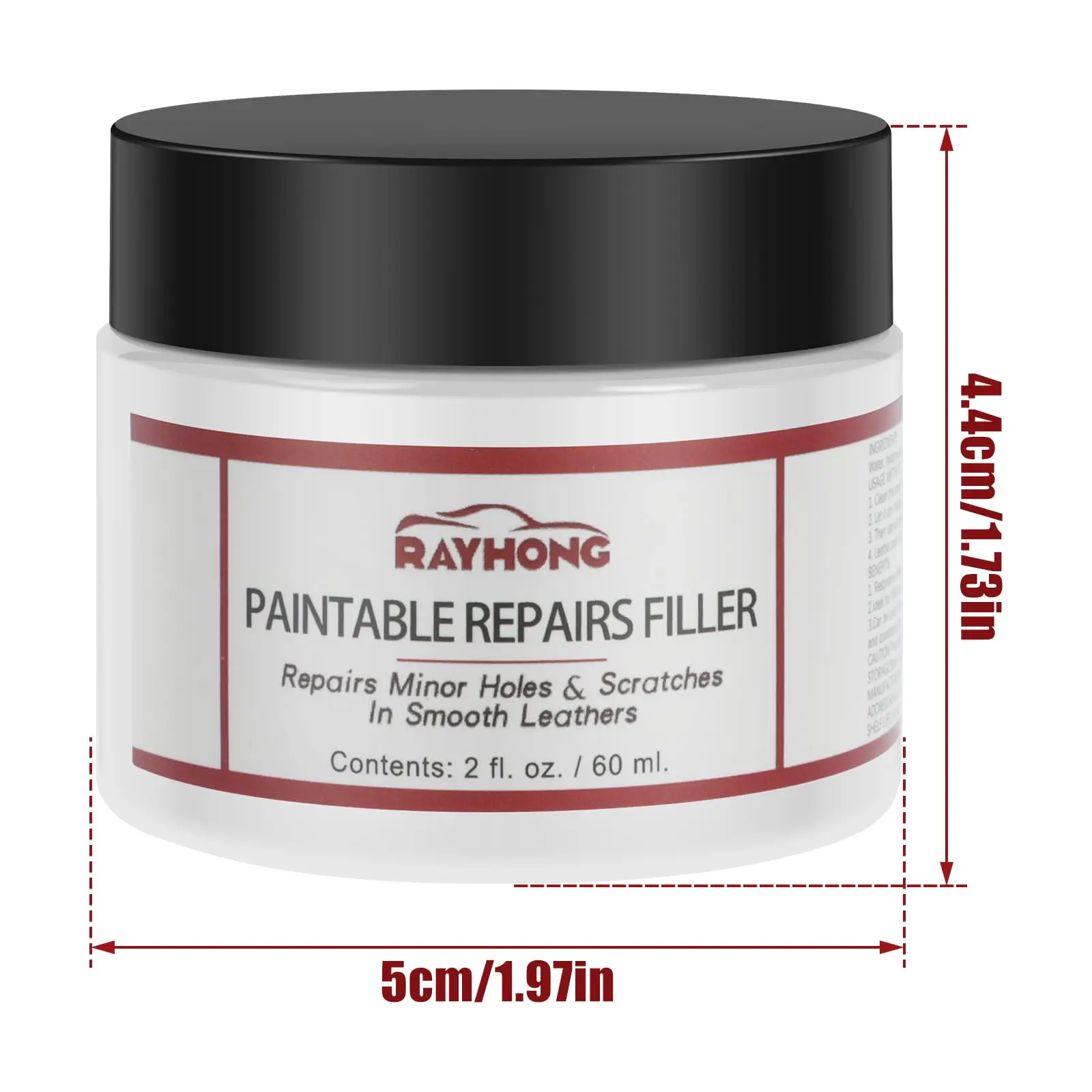 Leather Filler Paste Car Seat Scratch Crack Repair Leather Repair Agent Hole Filler Natural Flexible Paste