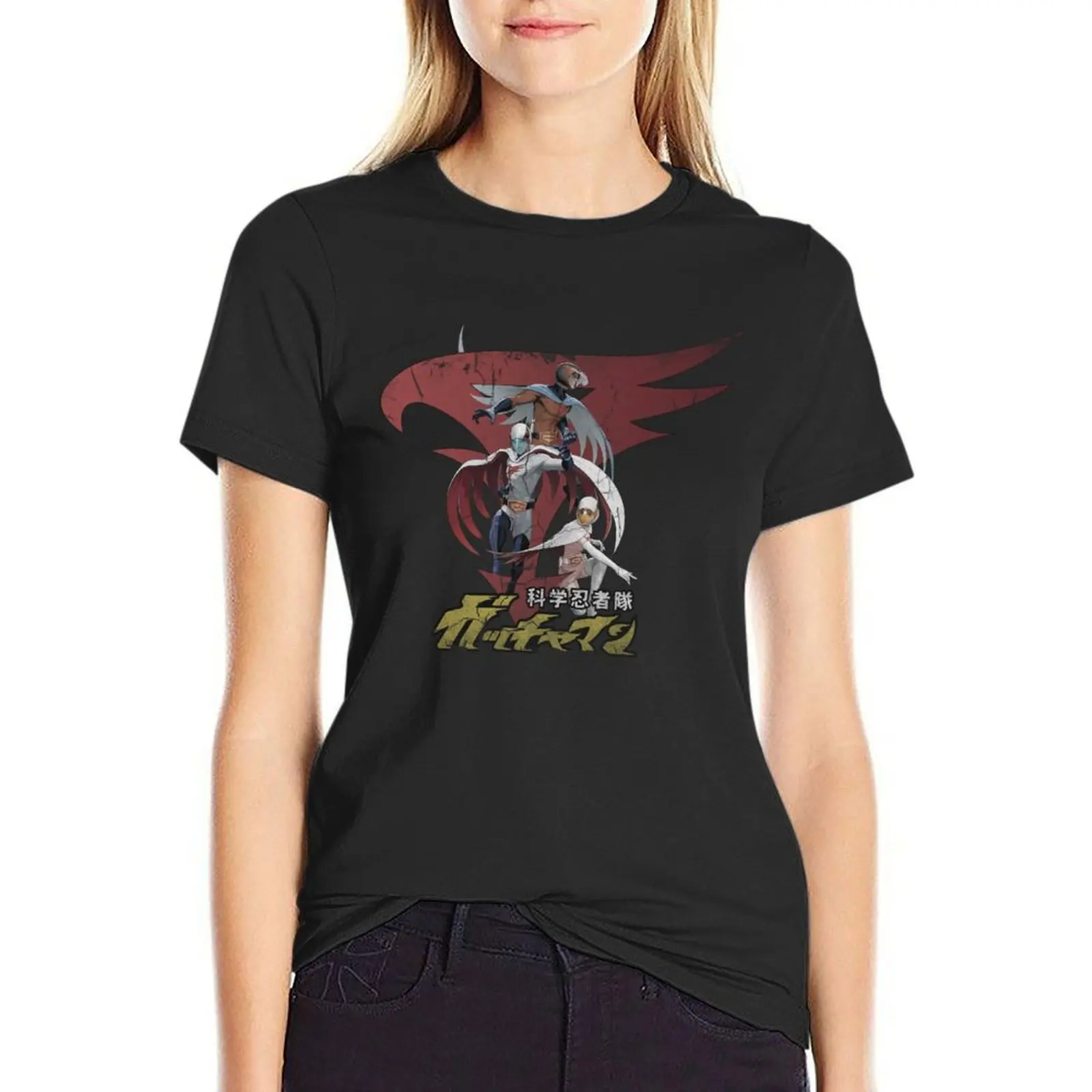 

Battle of the Planets, Gatchaman T-Shirt oversized plus size tops korean fashion lady clothes cute t-shirts for Women