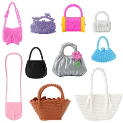 Chic Pink Fashion Ensemble for Dolls - Stylish Coat and Pants Set (10 Pcs Bags)