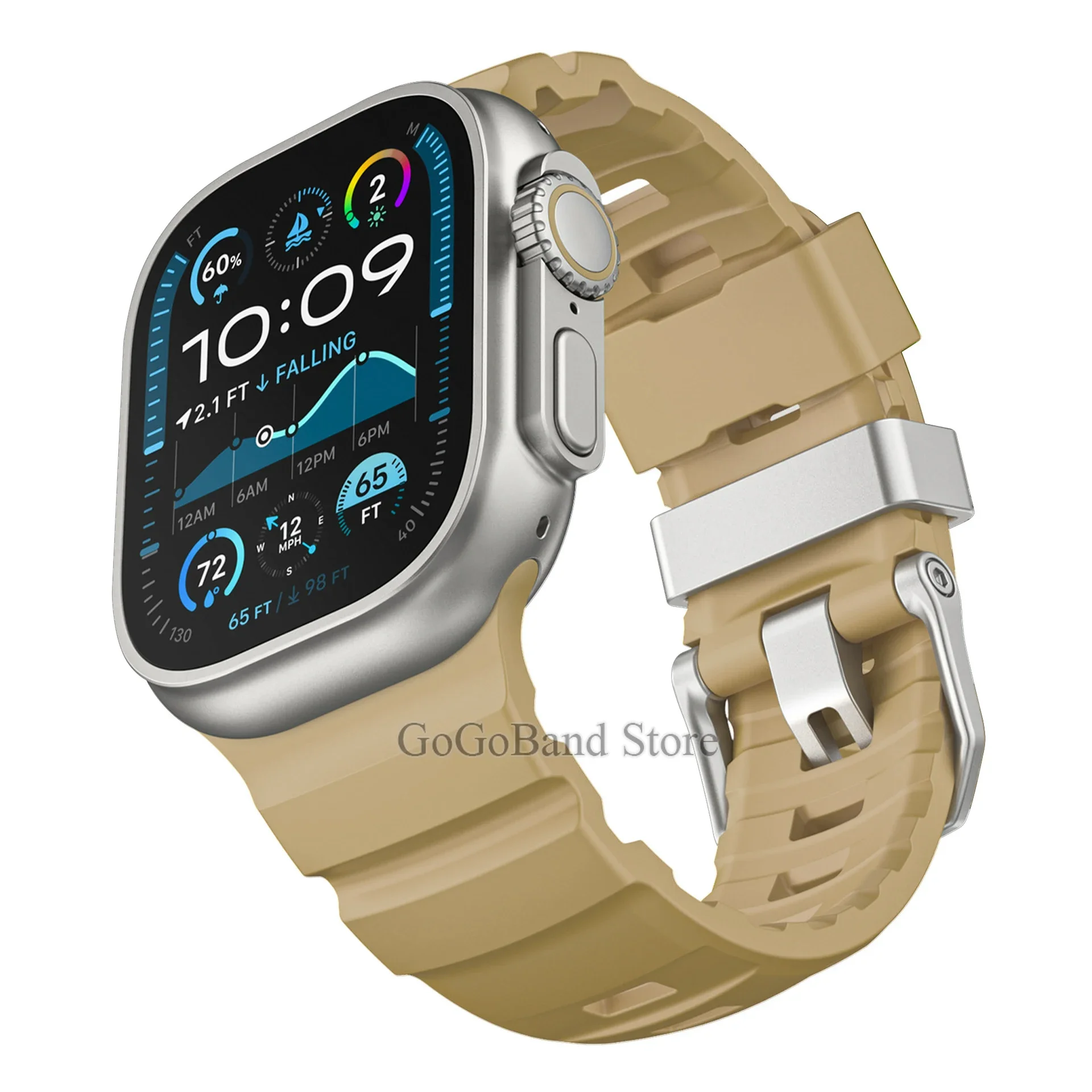 Enhanced Silicone Sports Strap