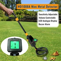 High Sensitivity Metal Detector 1008A Underground Gold Treasure Hunter Coil Depth Detection Waterproof Adjustable LCD Screen