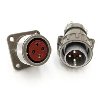 P20K6Q connector P20J2Q cable plug socket 2/3/4/5/7 Pin metal connector P20J11Q 3