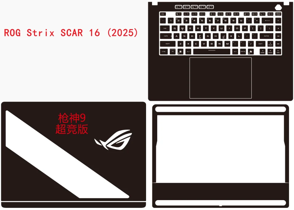 아수스 ROG 스트릭스 스카 16 G635L G635 2025 / 스트릭스 G16 G615 G615L LW G614 FR PR G634 노트북 비닐 데칼 커버 스티커 보호 필름