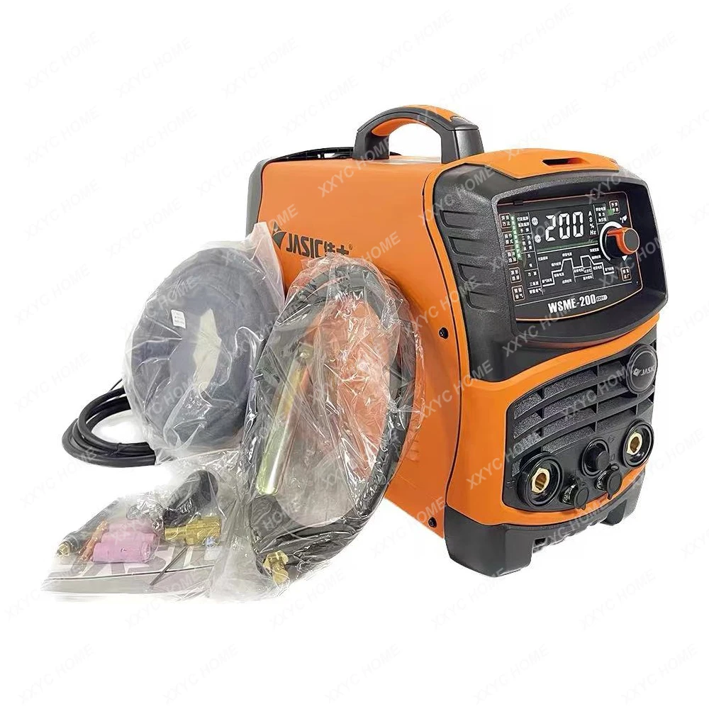 

JASIC AC220V Air Cooled WSME-200 TIG-200P IGBT Digital Inverter AC DC Pulse Argon Arc Fully Automatic Welding Machine Welder