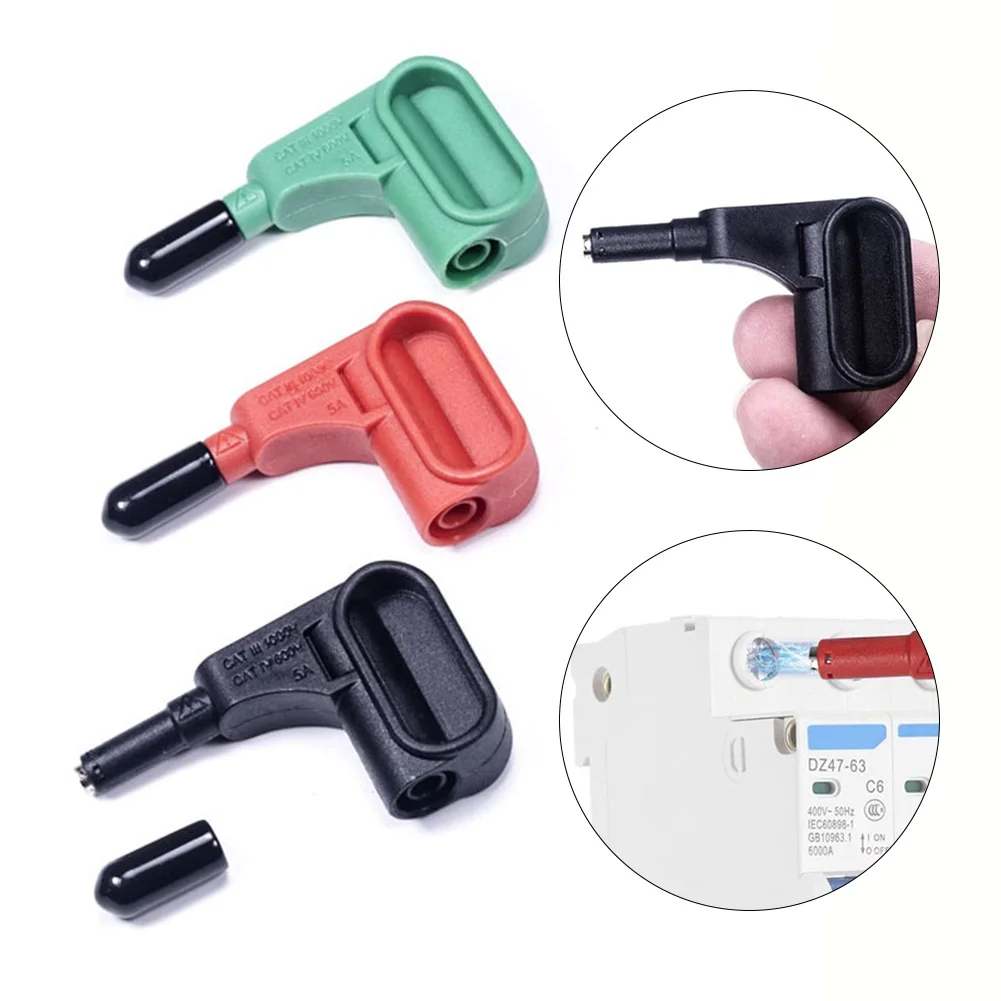 

Diy Electronic Multimeter Magnetic Head 4mm Banana Plug Solderless Fast Magnet Probe Terminal Multimeter Tools Hot Sell