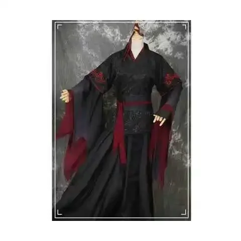 

Chinese TV Series MDZS Mo Dao Zu Shi Lan Wangji Wei Wuxian Wangxian Cosplay Costume Cos Dress Ancient Hanfu Full Set