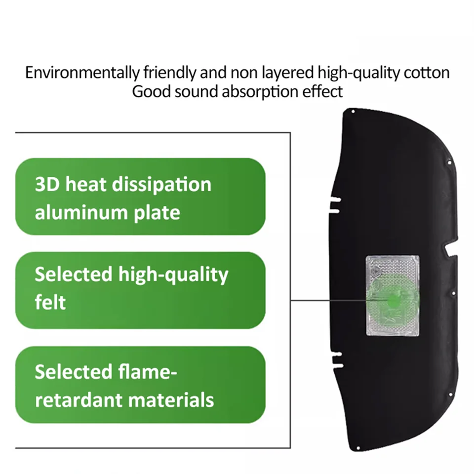 Voor Toyota Corolla Cross 2020-2022 Motorkap Geluid Warmte Isolatie Katoen Pad