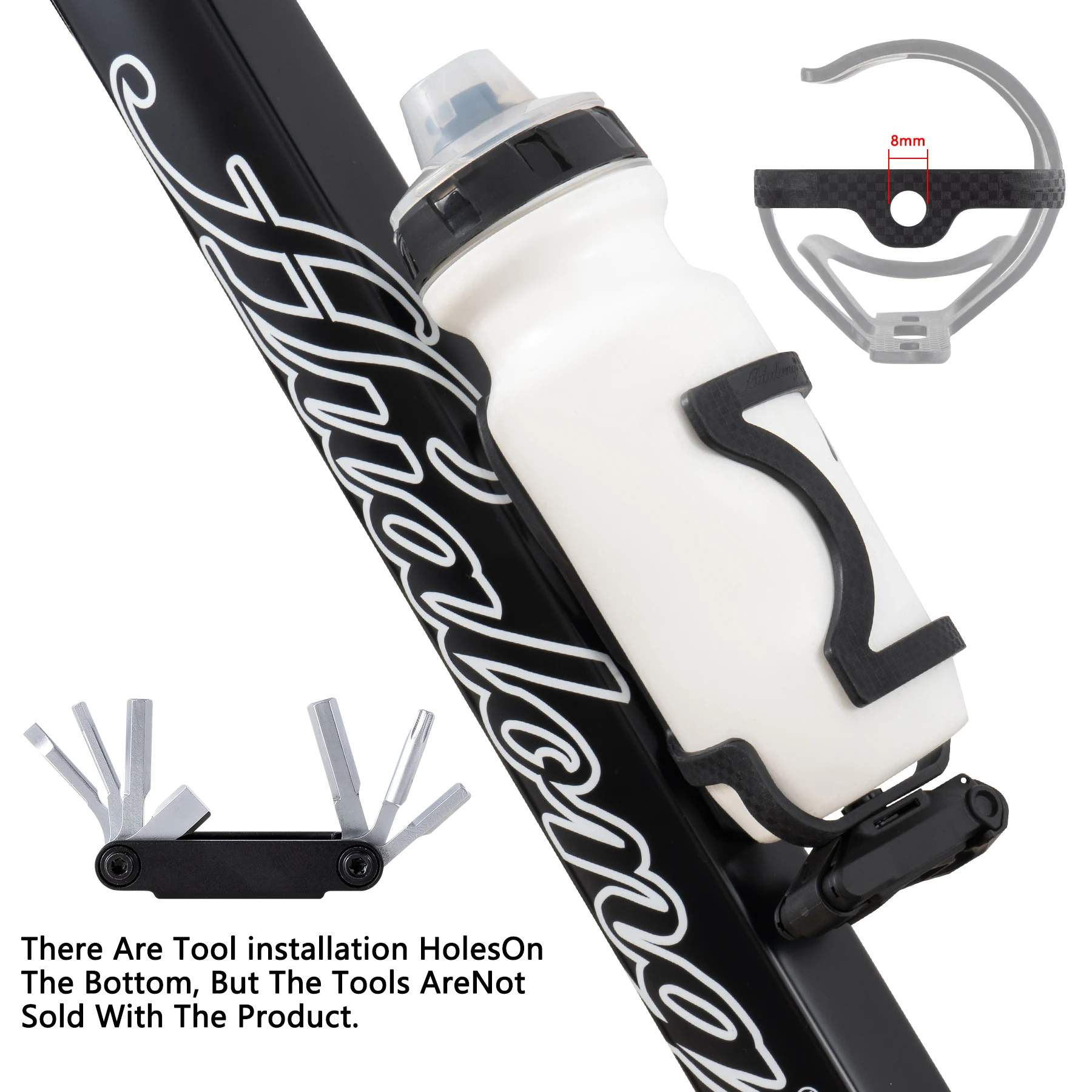 Bicycle water bottle cage hualong left right side load water bottle cage holder road mountain bike holder