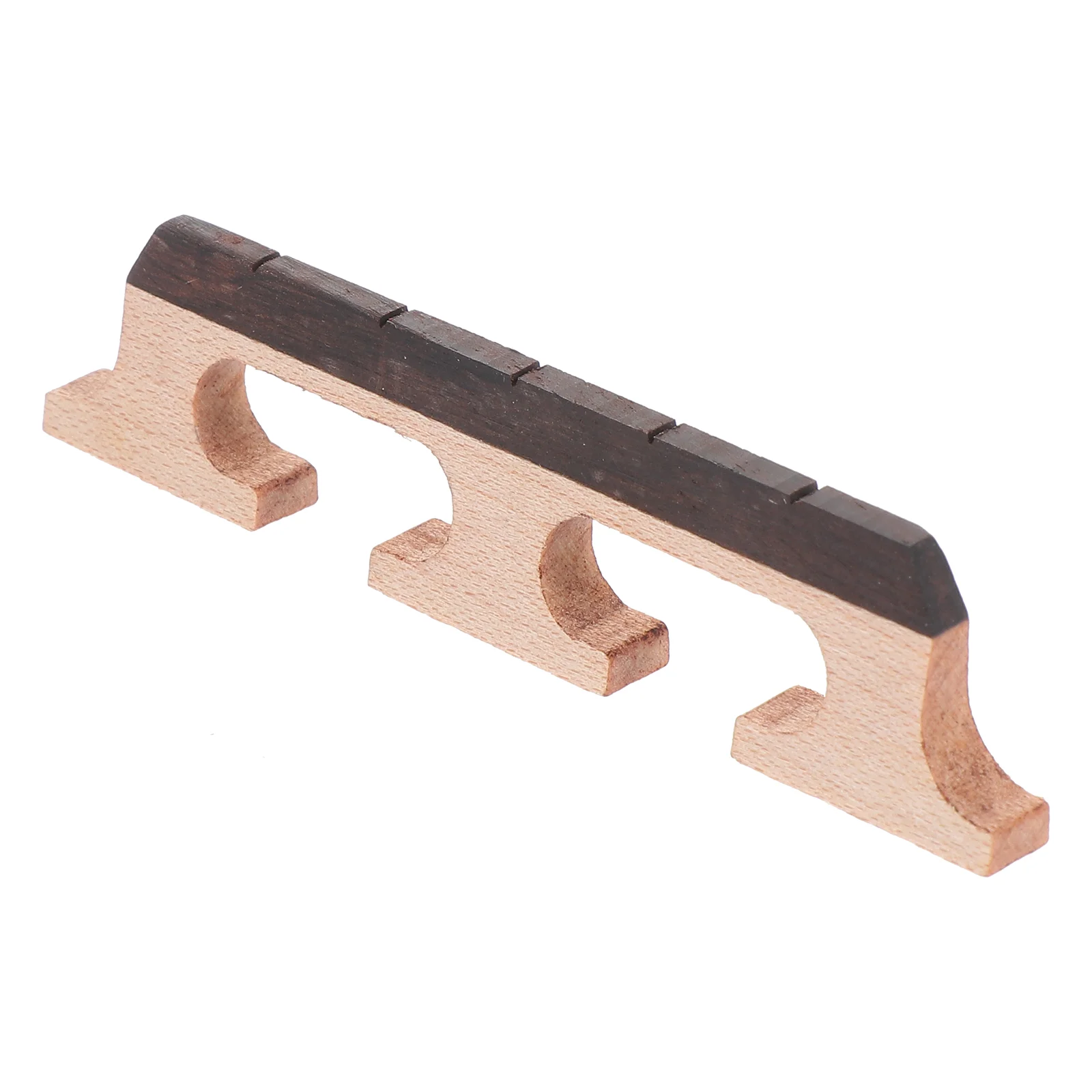 

Banjo Ponticello Part Accessory Component Wooden Bridge Replacement for 5-string Musical Instrument Supply