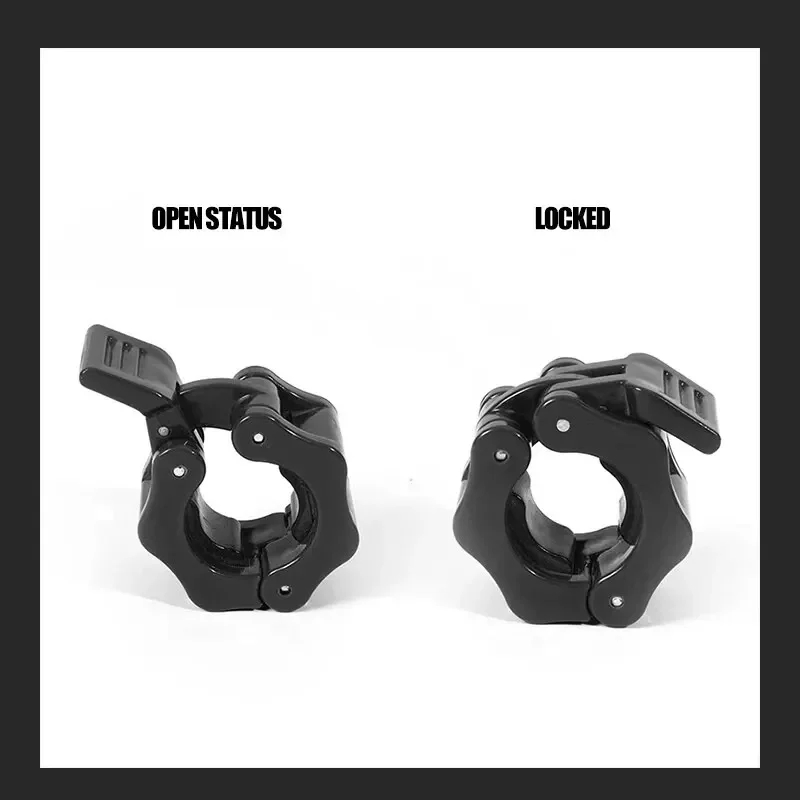 Barbell Dumbbell Buckle 25/28/30mm Austrian Pole Nut Barbell Dumbbell Accessories Fixing Quick Release Buckle Gym Equipment