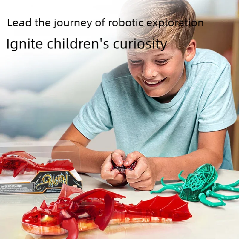 HEXBUG Bionic Smart Electric Remote Control Chinese Dragon Insect Playhouse Toy 5