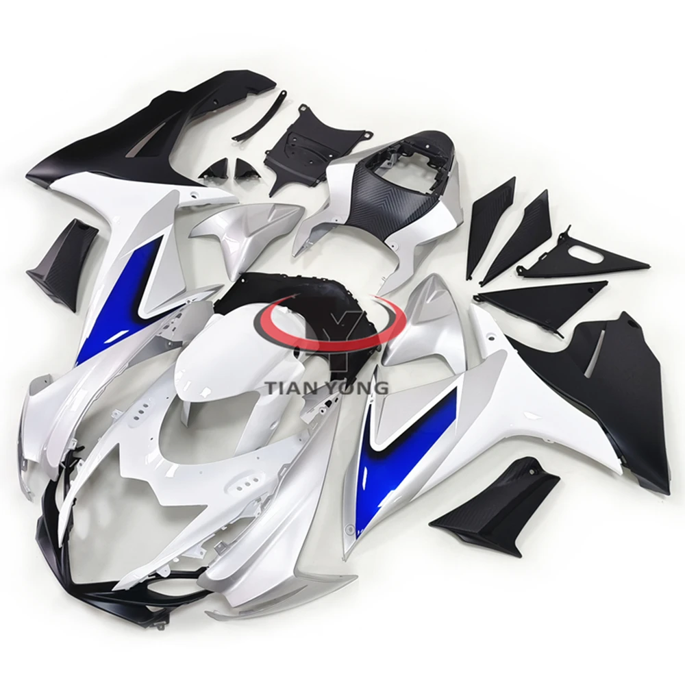 

Мотоцикл для GSXR600 GSXR750 K11 2016 2011-2023 полный комплект обтекателей кузов капота инъекция ярко-синий белый градиент