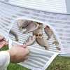 1pc Drying Rack 1-3 Layers Folding Fish Mesh, Non-Toxic Polyester Fiber Netting, Hanging Drying Fish Net, For Shrimp Fish Fruit 6