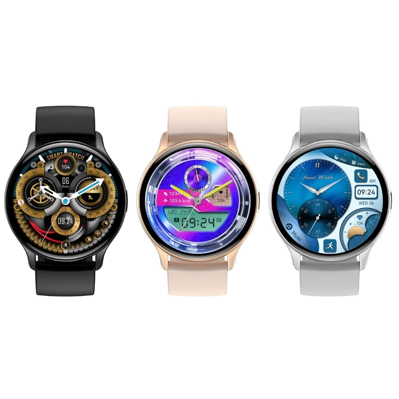 

New 1.43" AMOLED Screen Outdoor Sports Wrist Watches HK89 Smartwatch for Men Women