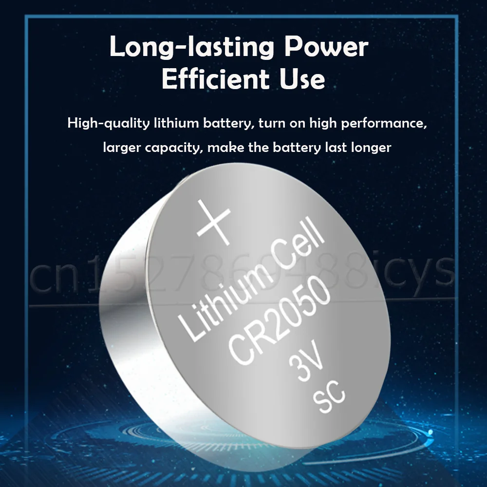 2-10PCS CR2050 CR 2050 3V Lithium Battery For Electronic Watch Remote Control Calculator Replaces LM2050 BR2050 Button Coin Cell