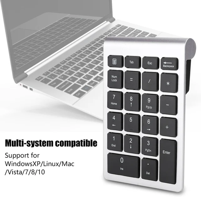 Numeric Keyboard Numeric Keypad RF304 22 Keys Numeric Keypad USB 2.4G Wireless Mini Keyboard with Receiver Wireless Keyboard 1