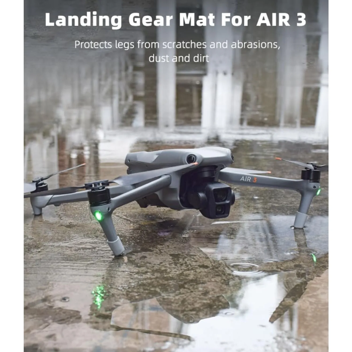 드론 랜딩 패드용 랜딩 기어 매트 DJI Mavic Air 3S AIR 3 교체용 액세서리와 호환 가능