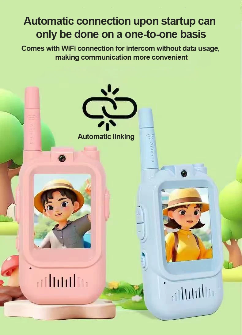 Walkie talkie colour options