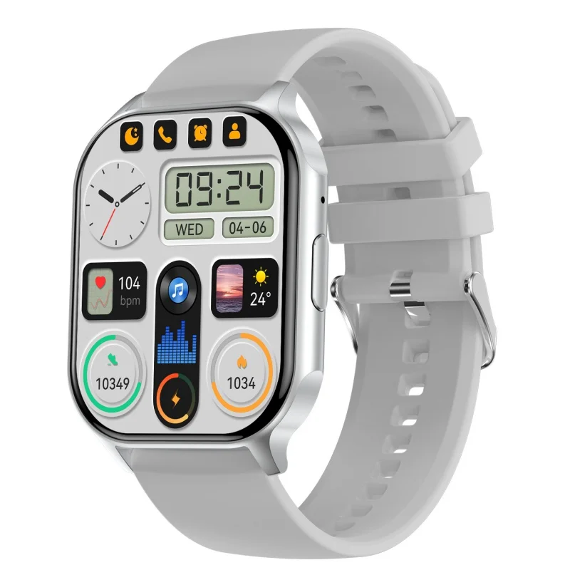 New Private Model Hk26 Smart Sports Watch 2.01 Screen Real AMOLED Exclusive for Cross-Border Offline Factory Blood Sugar Version