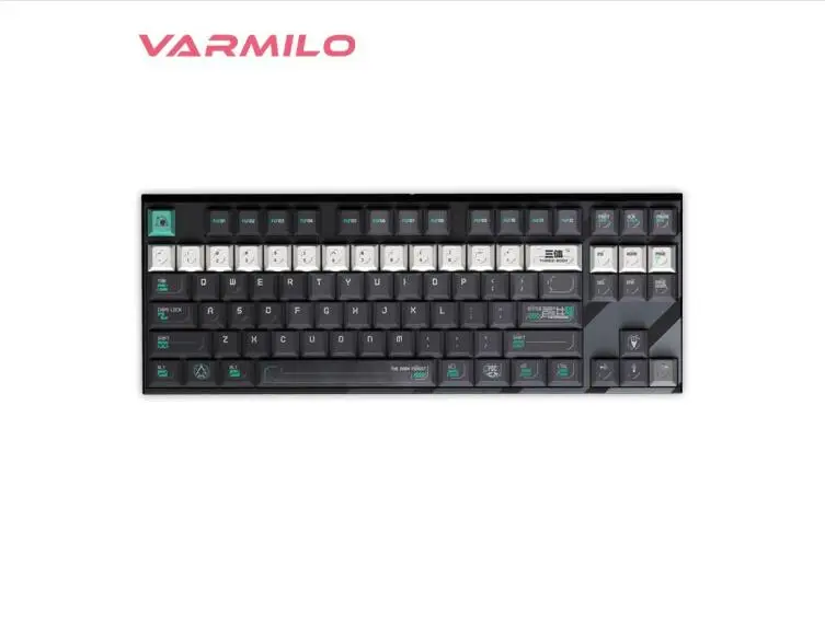 

Varmilo The three body problem mechanical keyboard wired EC V2 switch office gaming keyboard white backlight