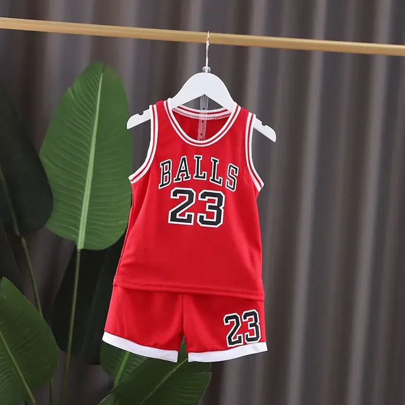 

Summer Children Clothes Baby Boys Printed Letters O-Neck Vest Shorts 2Pcs/sets Infant Kids Fashion Toddler Tracksuits 0-5 years