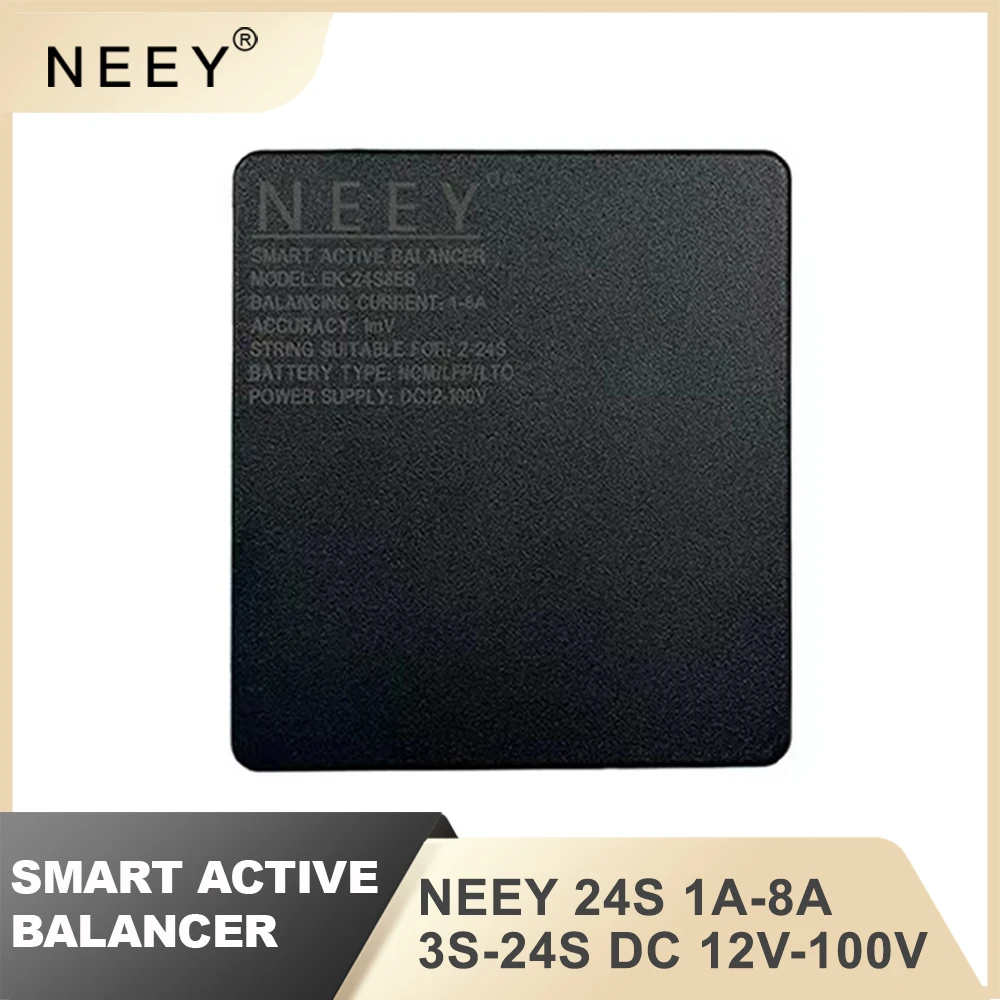 NEEY 4A 8A BMS Smart Active Balancer 2S~24S Lifepo4 / Lipo/ LTO Battery Energy equalization Bluetooth connectivity APP