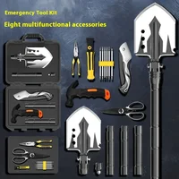 Multi Functional Folding Shovel Set Outdoor Camping Supplies Survival Equipment Toolbox Soldier Winter Snow Shovel Garden Tools 1