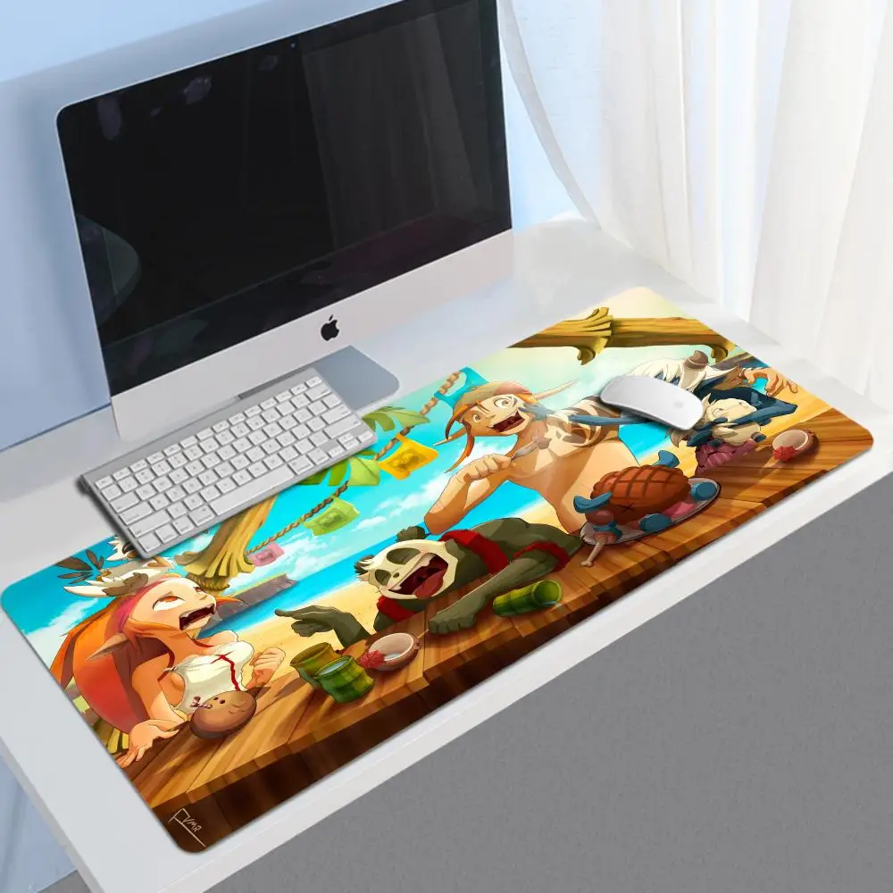 

Dofus Gaming Mousepad HD Print Computer Mousepad 500x1000mm Laptop Mouse Mat Office Mausepad Rubber Carpet Keyboard Mat Desk Pad