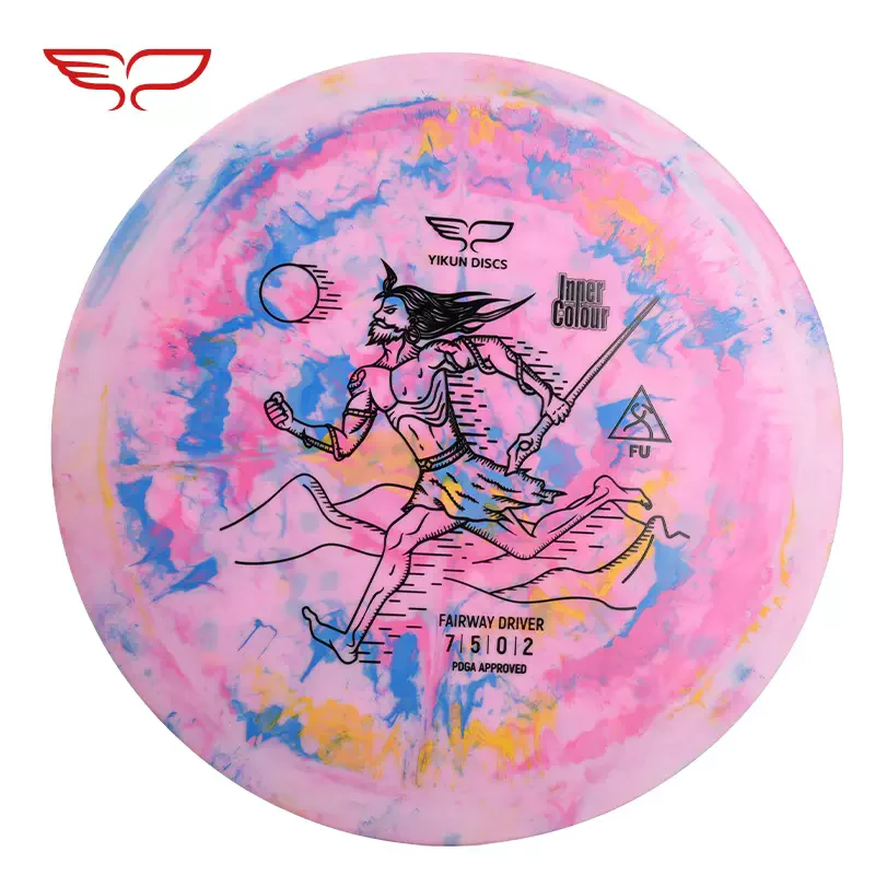Yikun Disc Golf Throwing Far Plate Inner Color Series Kuafu FU Professional Throwing Accurate Golf