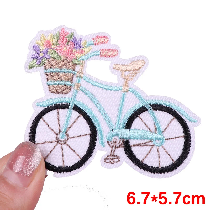 Playful Cartoon Embroidery Iron-On Patches
