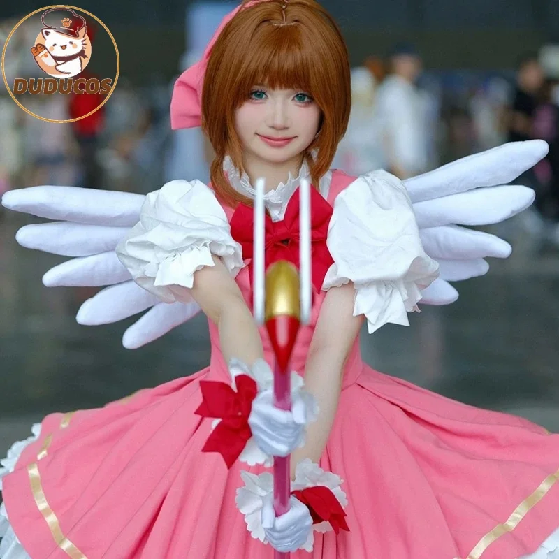 Anime Card Captor Sakura Rubber Keychain Key Ring Straps - Foto 5