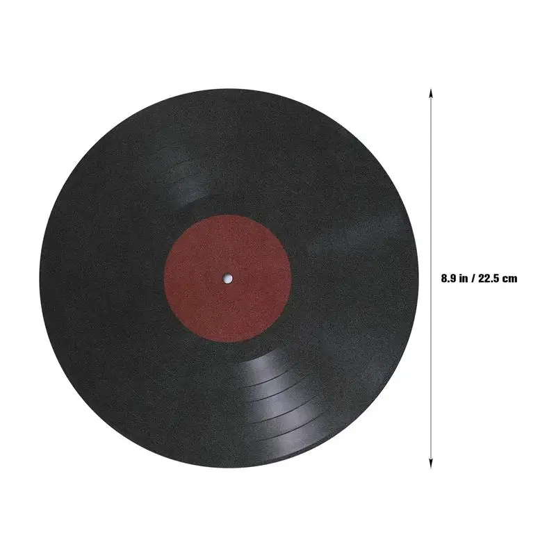 8pcs Vinyl Record Sticker Aesthetic Exquisite Gift Wall Record Decor Sticker Music Party Favor Decal Bedroom Cafe Decor wall stickers vinyl record decor