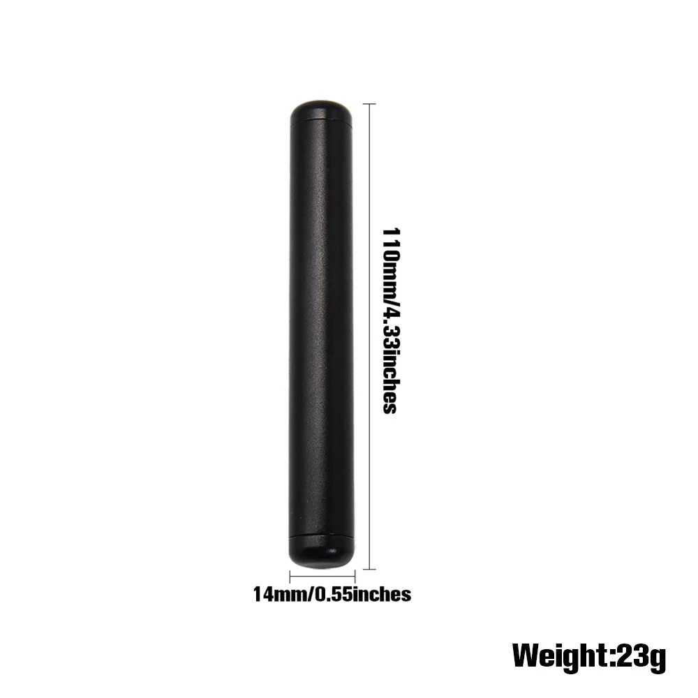2pcs Metal Tube Storage Container 110mm King Size Holder Airtight Waterproof Smoking Accessories Gift for Men 4