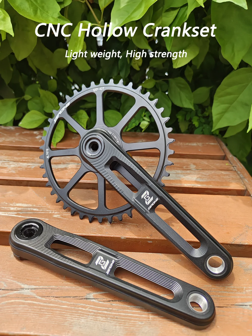 BB付属)EVOSID cyber クランクアームセット ブラック 170mm